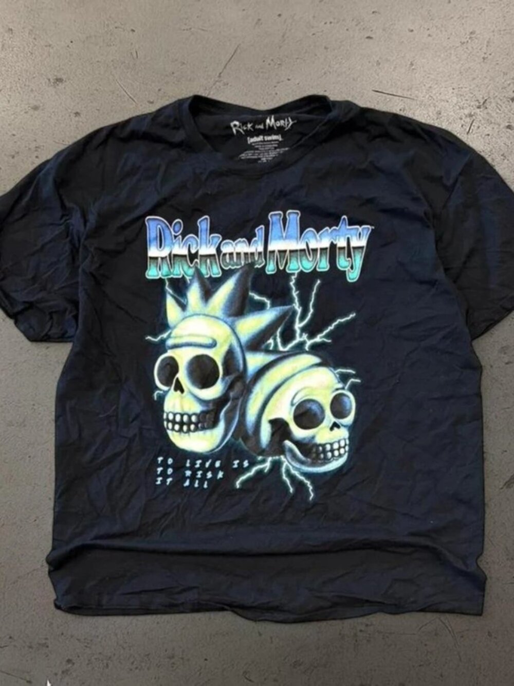 Simple Rick and Morty graphic tee